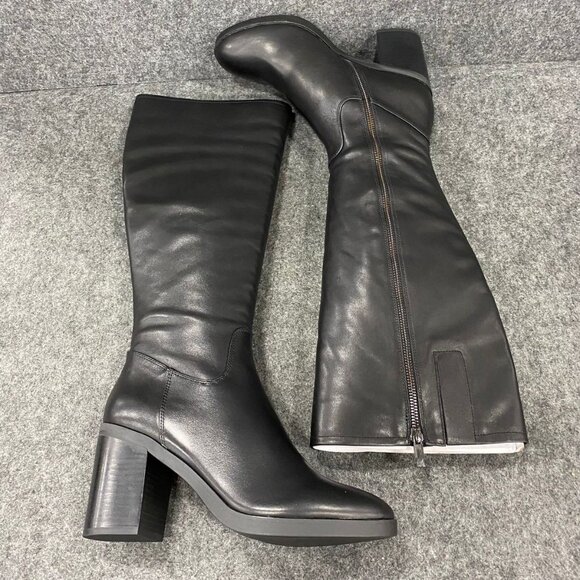 KENNETH COLE Veronica Knee High Block Heel Boots - Picture 4 of 7